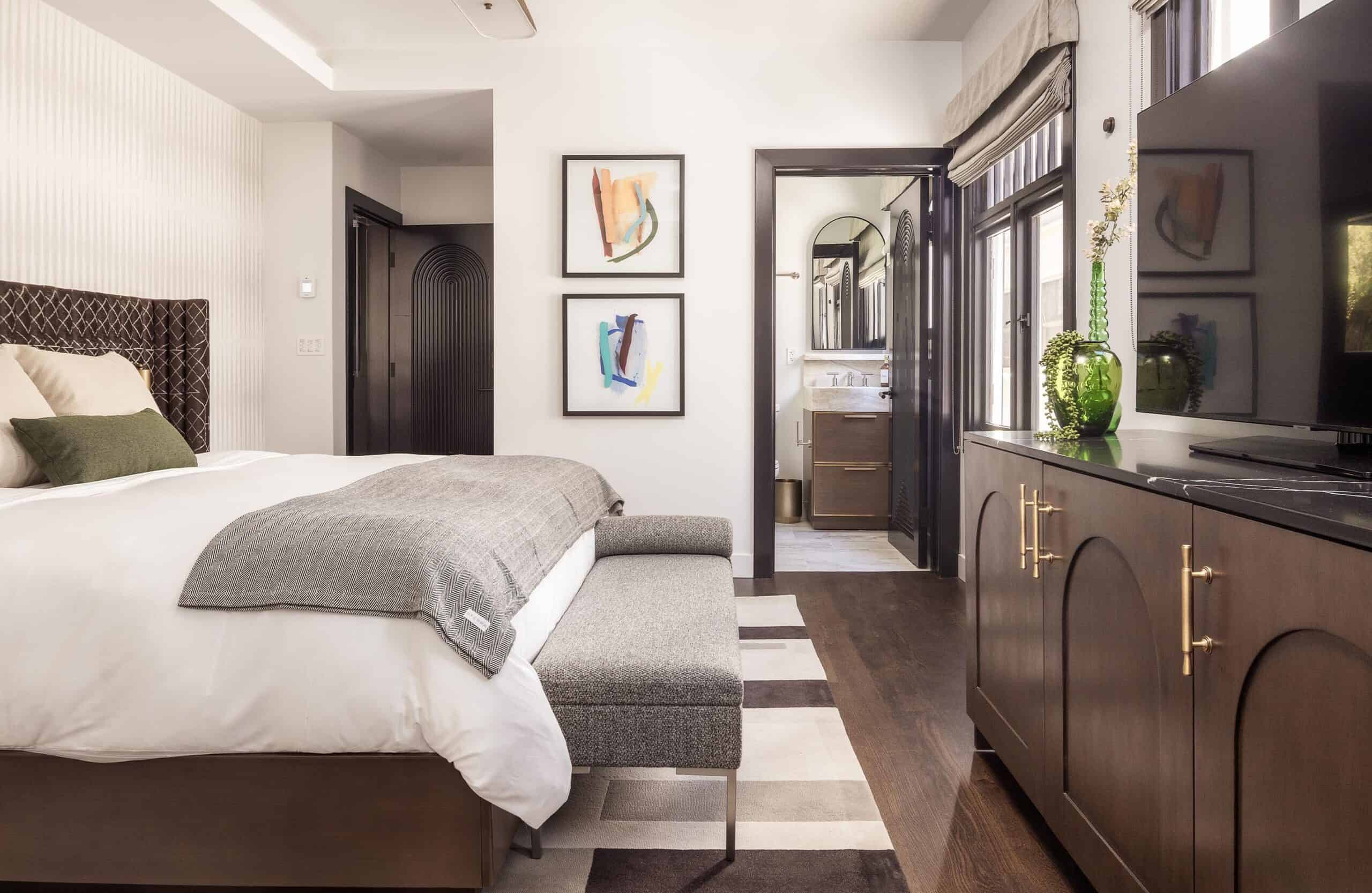 The Hideaway hotel room at Orli La Jolla boutique hotel