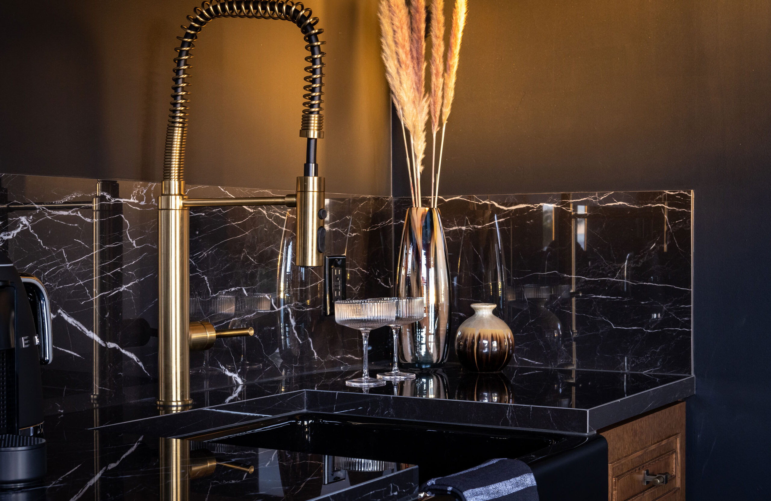 Sink in The Irving Gill Penthouse at Orli La Jolla boutique hotel